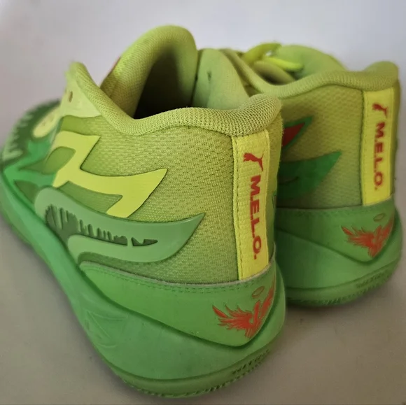 Puma x LaMelo Ball MB.02 "Nickelodeon Slime" sneakers Size 39eu 25 Cm - Picture 3 of 10